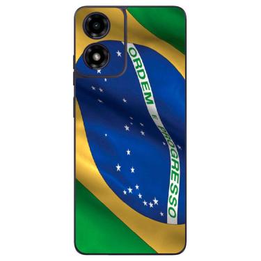 Imagem de Capa Adesivo Skin628 Verso Para Motorola Moto G24