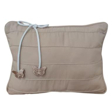 Imagem de Almofada Decorativa Para Meninas Rose Gold Cordão Borboletas com Ziper