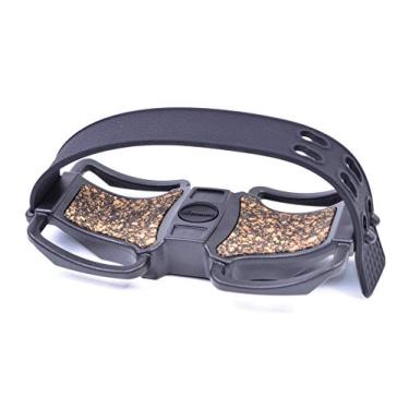 Imagem de Adaptador de tripé binóculo leve universal para localização de alcance estável com rosca de câmera de 1/4-20 e faixa de amarração de borracha para observação de pássaros, montagem em janela binóculo