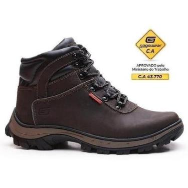 Imagem de Bota Adventure Masculina Coturno Cano Medio Botina Segurança Gogowear-Masculino