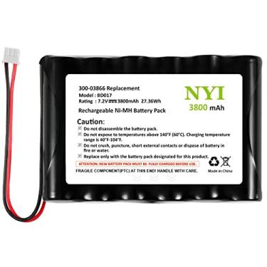 Imagem de NYI Bateria atualizada 3800mAh 300-03866 para Honeywell Alarm Lynx 5100, 5200, 5210, Lynx Touch 7000, 7.2V LYNXRCHKIT-SHA, OSA214, LCP500-4B