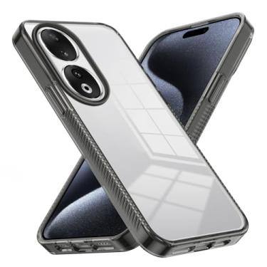 Imagem de Sacos de telefonia móvel Capa cristalina compatível com Huawei Honor 90, compatível com PC acrílico rígido Honor 90, capa traseira protetora ultrafina, capa de absorção de choque antiarranhões Sacos d