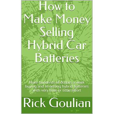 Imagem de How to Make Money Selling Hybrid Car Batteries: Make Hundreds of Dollars a Week Buying and Re-selling Hybrid Batteries With Very Little Time or Effort (English Edition)