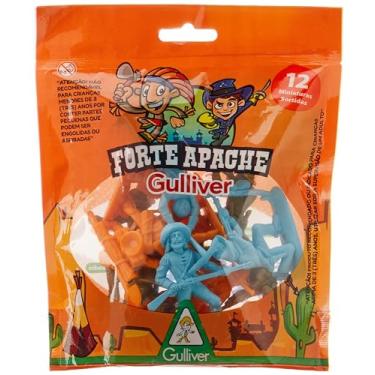Imagem de Forte Apache, Cowboys Coloridos, 12 peças, Gulliver