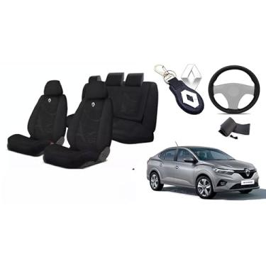 Imagem de Capa de tecido para o banco logan 2017 a 2023