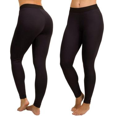 Imagem de KIT 2 Calça Térmica Proteção UV Bella Fiore Verão Segunda Pele Frio Moda Fitness Feminina-Feminino