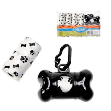 Imagem de Chalesco Kit Bone Bag c/12 Rolos com 20 Unidades para Cães