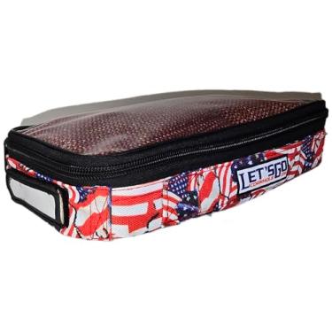 Imagem de Bolsa Cornhole Bag Patch Pouch 2.0 Bag Toss Small Insert Case Carrier Cada um serve para 4 sacos de feijão de tamanho regulamentar, 8 cores para escolher a melhor solução de armazenamento para