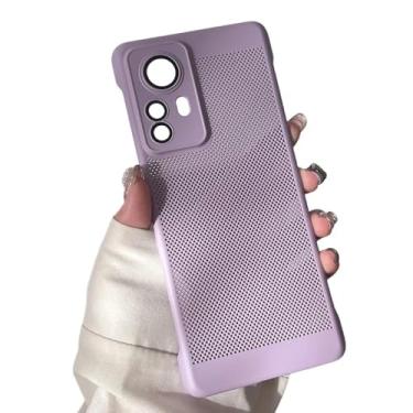 Imagem de Capa de malha respirável ultrafina com dissipação de calor para Xiaomi Mi 12 13 11 Lite para Redmi Note12 11 10 9 Pro K60 Capa dura lisa fosca, T6, para Note 11 4G Global