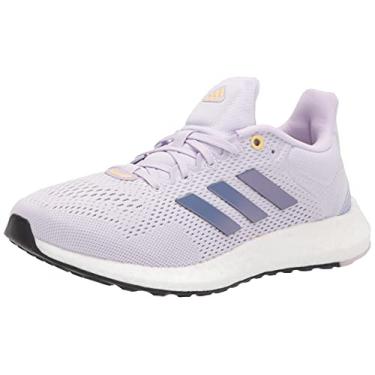 Imagem de adidas Tênis de corrida feminino Pureboost 21, Tom roxo/violeta órbita/tom violeta, 6