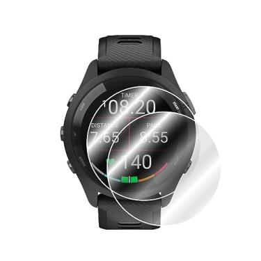 Imagem de IPG Para Garmin Forerunner 265 (dimensão da caixa 46 mm) protetor de tela de hidrogel para smartwatch (2 unidades) Película transparente HD invisível antiarranhões - suave/autorreparação/bolha para