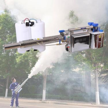 Imagem de Pulse Jet Thermal Fogger, pulverizador agrícola portátil spray de 360 ​​° em todas as direções 700㎡ em 7-8 minutos para plantas daninhas, uma cor, 280