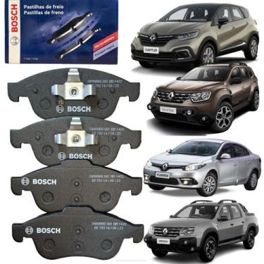 Imagem de Pastilha Freio Dianteira Renault Duster Oroch Captur Fluence Bosch Ori