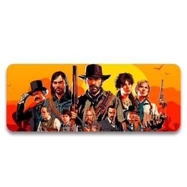 Imagem de Mouse Pad Gamer Red Dead Redemption 2 Personagens - EMPIRE GAMER, 60cm