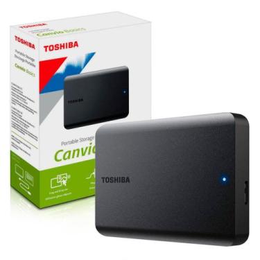 Imagem de HD Externo 4TB USB 3.0 2,5 Canvio Basics HDTB540XK3CA Toshiba