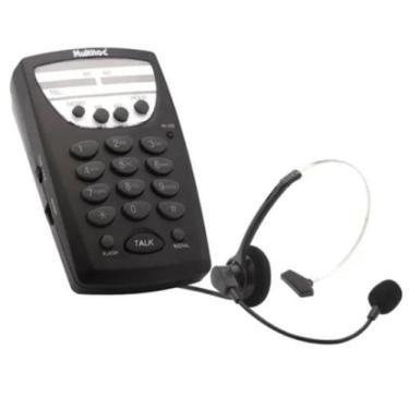 Imagem de Telefone Headset Telemarketing Multitoc Fone Readsete Bom - A.R Varied