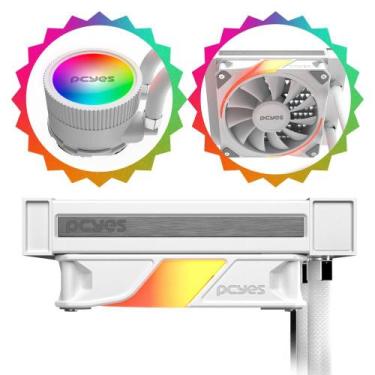 Imagem de Water Cooler Pcyes Sangue Frio 3 Ghost Para Cpu Tdp 200W 120mm Cor  Br