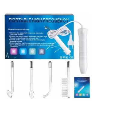 Imagem de Alta Frequência Aparelho Portátil Bivolt Limpeza Tratamento De Pele - 