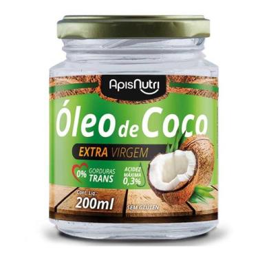 Imagem de Óleo de Coco Extra Virgem 200ml Apisnutri - SV
