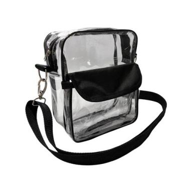 Imagem de Bolsa Shoulder Bag Transparente Shoulderbag Soft Com Tampa - The Gift 
