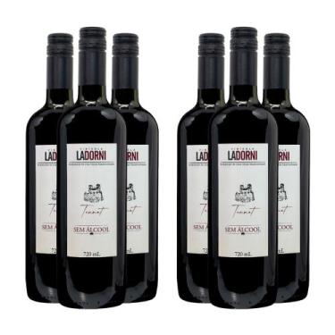 Imagem de Caixa do vinho sem álcool Tannat 6 unidades - La Dorni