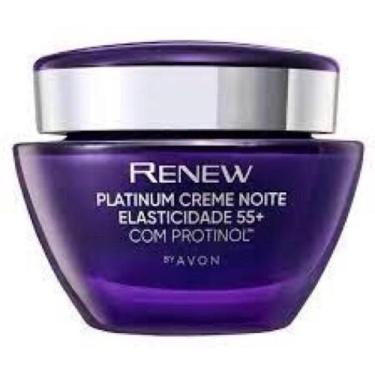 Imagem de Creme Renew Platinum Noite Elasticidade 55+ - 50G - Avon