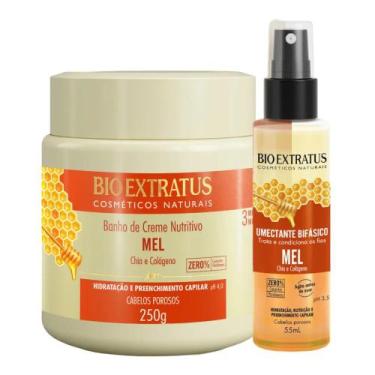 Imagem de Kit Mel hidratação e controle de porosidade 1 Banho de creme 250ml 1 F