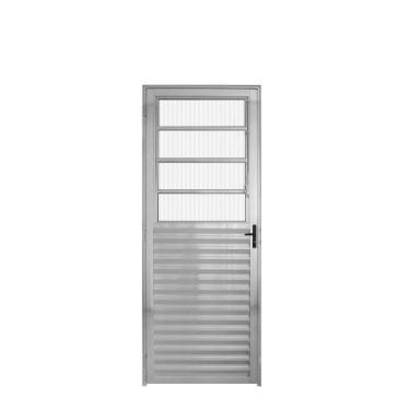 Imagem de Porta Basculante Aluminio Brilhante 2.10 X 0.70 Lado Direito - Hale