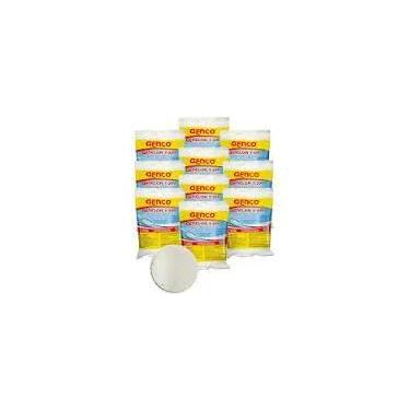 Imagem de 10 Pastilhas De Cloro Multi-ação 3x1-piscina Sempre Limpa - genco