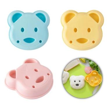 Imagem de Molde De Pão de Forma Bolo Cortador Formato Urso Infantil - JW SHOP, S