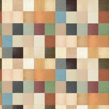 Imagem de Papel de Parede Pastilhas Vinil Fosco Lavável Cozinha e Banheiro   - D