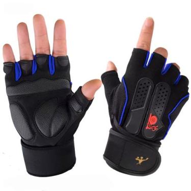 Imagem de Luva Fitiness Gold Sports Alien Meios dedos - Anti Slip e Respirável A