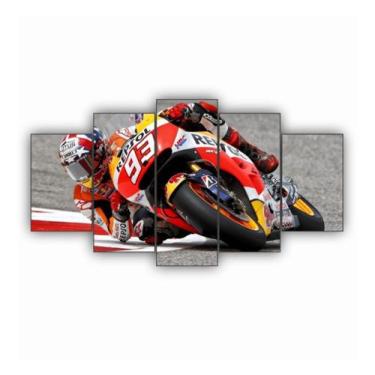 Imagem de Quadro Decorativo Esporte Motogp Marc Marquez Repsol Honda - NEYRAD