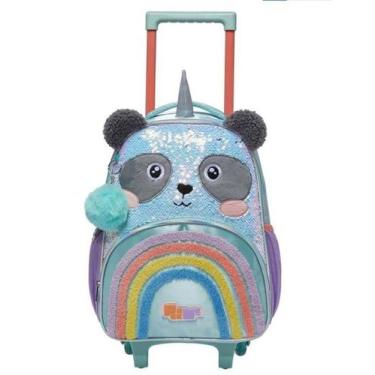 Imagem de Mochila de Rodinhas Panda Colorido - Pacific