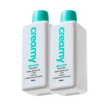 Imagem de Kit Creamy Ácido Salicílico - Solução Tônica Antiacne 90ml (2 unidades