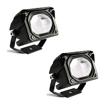 Imagem de UWDESY 120W 12000LM holofotes de LED, luzes de neblina para motocicleta, luzes de neblina para dirigir, amarelo, branco, longe, luz de trabalho, para motocicleta, quadriciclo, UTV, SUV, carro, trator,