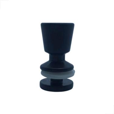 Imagem de Puxador De Janela Com 19mm De Diâmetro Preto - Glasspeças