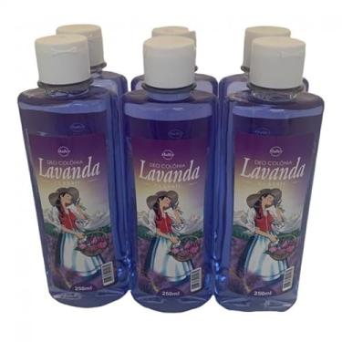 Imagem de Kit com 6 Deo-Colônia Lavanda Halley Original 250 ml