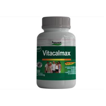 Imagem de Calcio Mdk Zinco Vitaminas D k2 E Magnesio Vitacalmax 120 C. - Natural