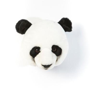 Imagem de Cabeça de Pelúcia de Parede   Urso Panda Thomas  Wild & Soft