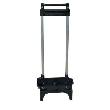 Imagem de Suporte Carrinho Grande 40Cm Rodinha Mochila Escolar Preto