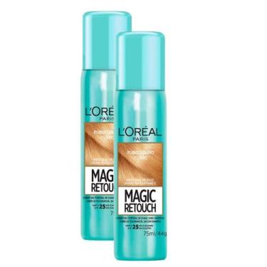 Imagem de Kit 2 Magic Retouch L'oréal Louro Claro Spray Instantâneo para Retoque
