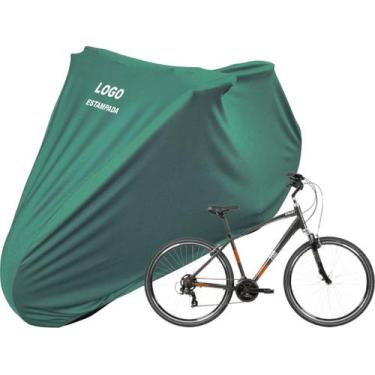 Imagem de Capa Para Bike Urbana Caloi 700 Tecido Helanca Lycra - Mz, Verde