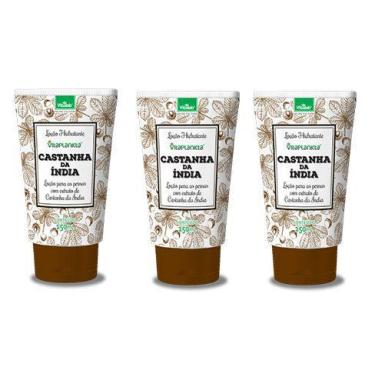 Imagem de Locao Hidratante Castanha Da India 150ml Pernas 3unidades - Vitalab