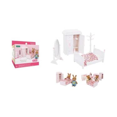 Imagem de Mini Coelho Villa - Conjunto de Móveis para Meninas - Brinquedo de Faz