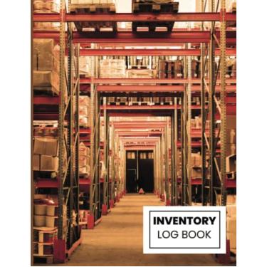 Imagem de Retrogama Inventory Log Book For Small Business: Inventory, Sales & Balance Tracking Ledger Logbook, Large and Simple Inventory Ledger Organizer Notebook, 8.5x11 Inch