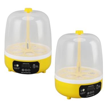 Imagem de Incubadora Automática de Ovos, Máquina de Incubação de Aves de 6 Ovos Com Controle de Temperatura para Aves de Codorna, Pato de Frango, Adequada para Ovos (Torneamento manual)