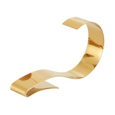 Imagem de Ｂｅｓｇａ Suporte de exibição de cinto Organizador de cinto Organizador de armário curvo Suporte de cinto Suporte de cinto para uso doméstico no quarto Loja, Ouro