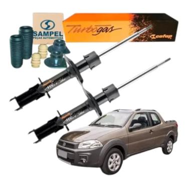Imagem de Kit Amortecedor Dianteiro Strada Coxim Batente Coifa 2001 A 2015 Palio 2001 a 2015