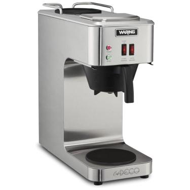 Imagem de Máquina para Café Coado Comercial, até 14,7L por Hora com 2 Aquecedores Operados Individualmente e Plugue de 5 a 15 Fases, 110V 1800W,